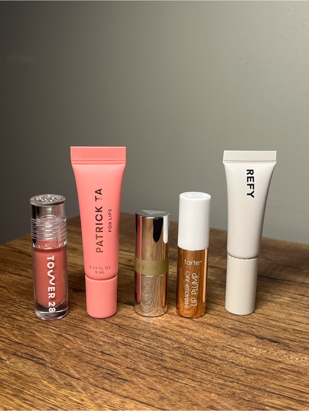 Lip Bundle - Tower 28, Patrick Ta, Prada, Tarte, Refy